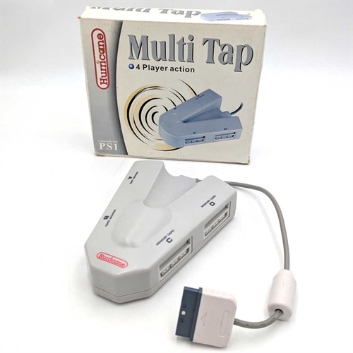 Hurricane Multitap - I Original Æske - Playstation 1 Tilbehør (B Grade) (Genbrug)